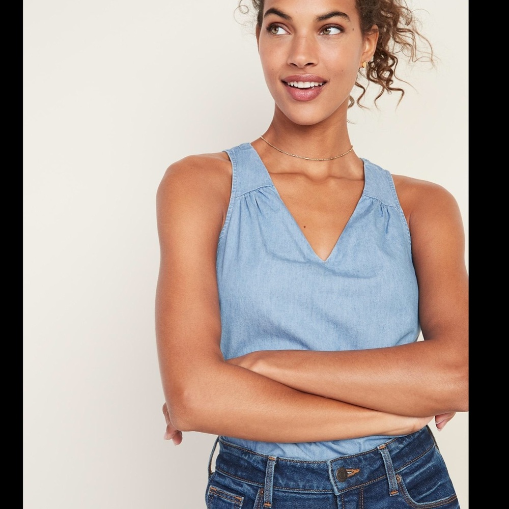 Old Navy Denim Tank Top